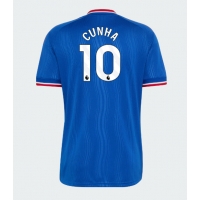 Manchester United Matheus Cunha #10 Bortatröja 2026-27 Kortärmad